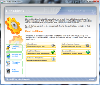 Elite Utilities Professional screenshot