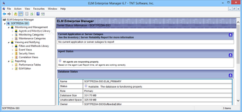 ELM Enterprise Manager screenshot