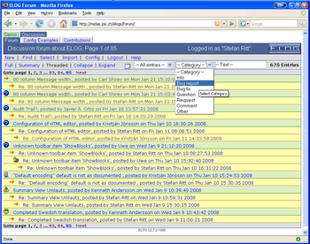 ELOG Electronic Web Logbook screenshot 3
