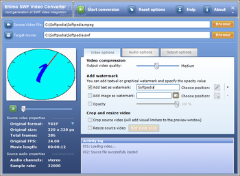Eltima SWF Video Converter screenshot