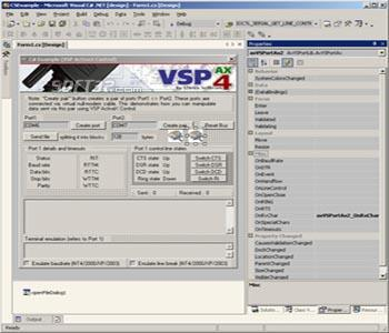Eltima Virtual Serial Port AX Control screenshot 3