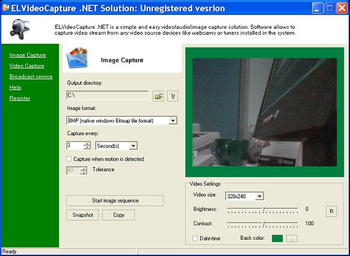 ELVideoCapure .NET Solution screenshot 2