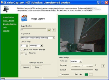 ELVideoCapure .NET Solution screenshot 3