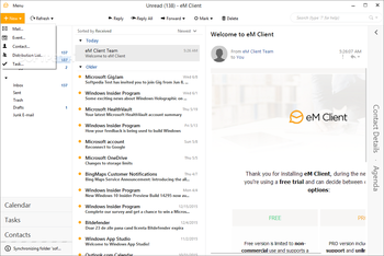 eM Client screenshot 5