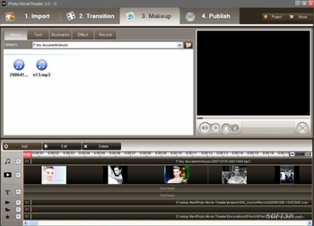 E.M. Free DVD Photo Slideshow screenshot 3