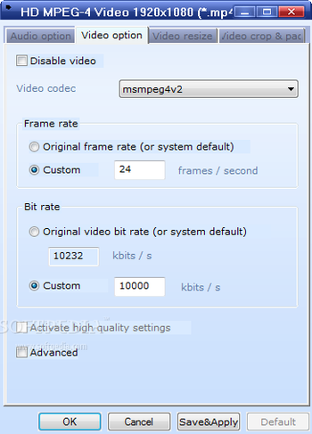 E.M. Free PowerPoint Video Converter screenshot 6