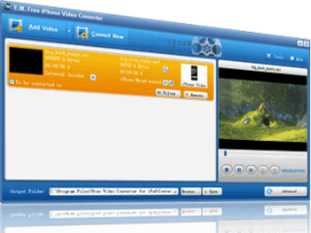 E.M. Free Video Converter to iPhone screenshot
