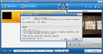 E.M. Free Video to MP3 Converter screenshot 2