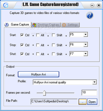 E.M. Game Capture screenshot