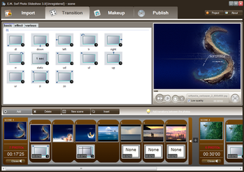 E.M. Swf Photo Slideshow screenshot 2