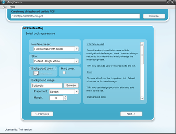 eMagCreator screenshot 2