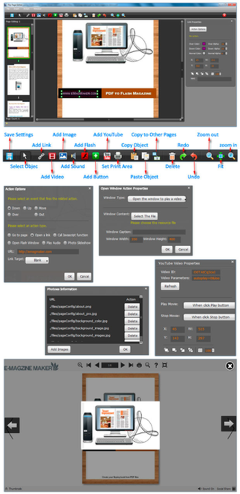 eMagMaker Free PDF to Flash screenshot