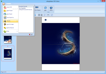eMagMaker PDF Editor screenshot 3