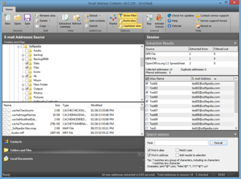 Email Address Collector screenshot