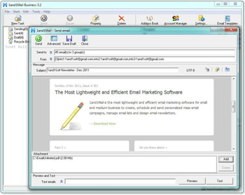 EMail Assistant screenshot