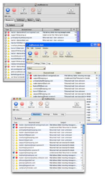 eMail Bounce Handler screenshot