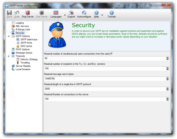 Email Delivery Server screenshot 3