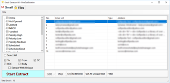 Email Extractor All screenshot