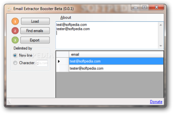 Email Extractor Booster screenshot