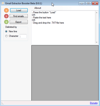 Email Extractor Booster screenshot