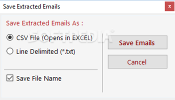 Email Extractor Files screenshot 4