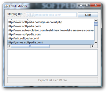 Email Extractor screenshot