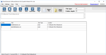 Email Extractor Software screenshot 3