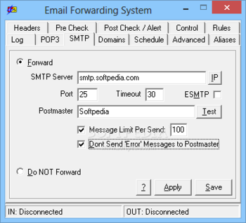 Email Forwarding System (formerly EFS Standard) screenshot 2