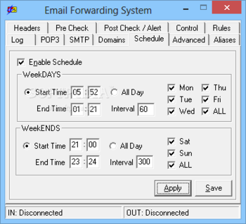 Email Forwarding System (formerly EFS Standard) screenshot 4