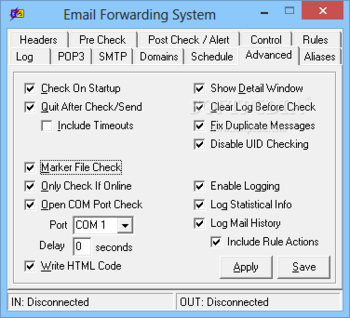 Email Forwarding System (formerly EFS Standard) screenshot 5