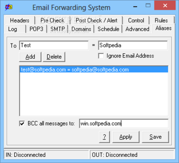 Email Forwarding System (formerly EFS Standard) screenshot 6