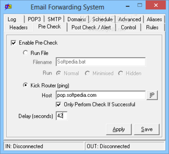 Email Forwarding System (formerly EFS Standard) screenshot 8