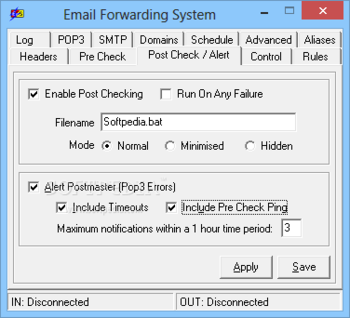 Email Forwarding System (formerly EFS Standard) screenshot 9