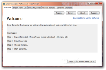 Email Generator Professional screenshot