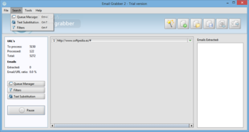 Email Grabber screenshot 2
