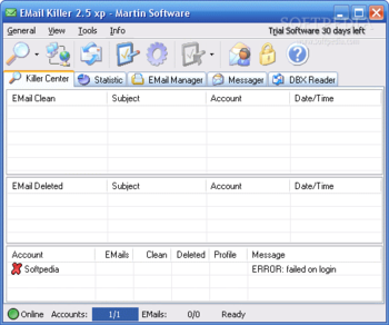 EMail Killer screenshot