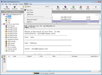 eMail-Lead Grabber Business screenshot 4
