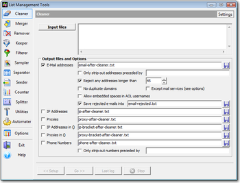 Email List Management Tool screenshot 2