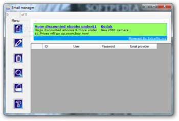 Email manager screenshot