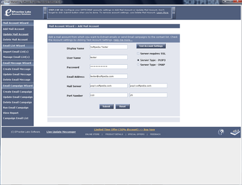Email Marketing Software Express Standard Edition screenshot 2