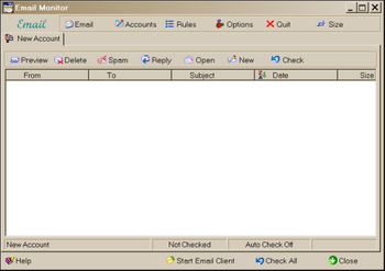 Email Monitor screenshot