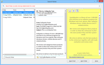 Email Notes for Outlook screenshot 4