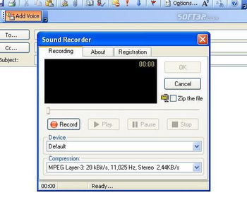 Email plus Voice for Microsoft Outlook screenshot 2