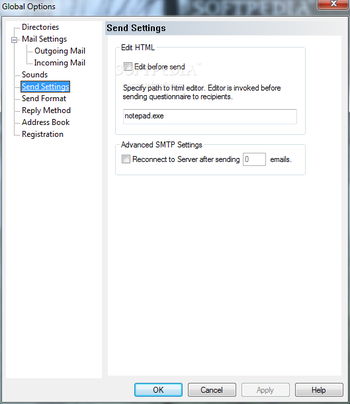 Email Questionnaire screenshot 8