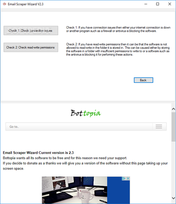 Email Scraper Wizard screenshot 7