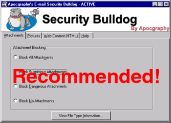 Email Security Bulldog screenshot