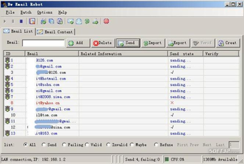 Email Spider and  Bulk Email Sender screenshot 3