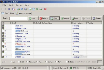 Email Spider and Email Verifier screenshot 3