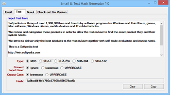 Email & Text Hash Generator screenshot 2