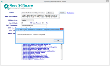 Email Validator screenshot 2